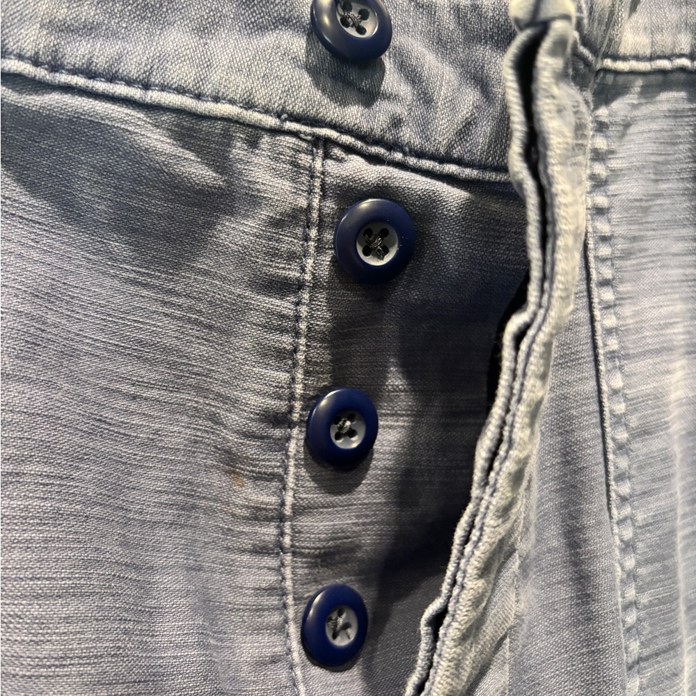 Ralph Lauren “The Ricky”  Pant- New W/O Tags- Size 12 - French workwear blue - Picture 6 of 7